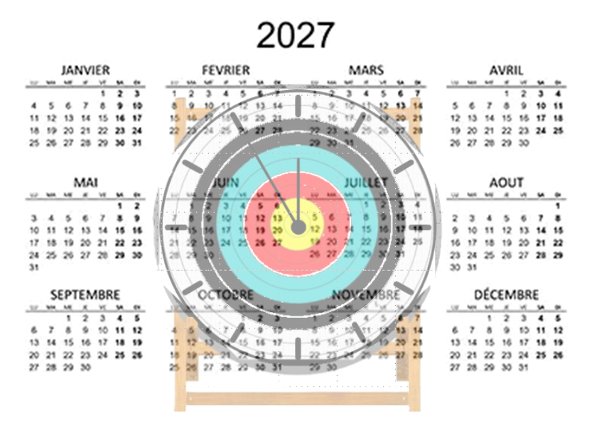 Calendrier hivernal saison 2027